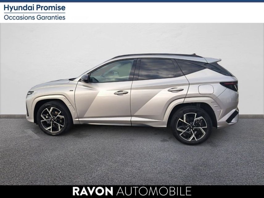 75010 : Hyundai Paris Nord - Goncourt Automobiles - HYUNDAI TUCSON N Line Creative - TUCSON (03/2024) - GRIS CLAIR - Boîte automatique - Essence / Courant électrique