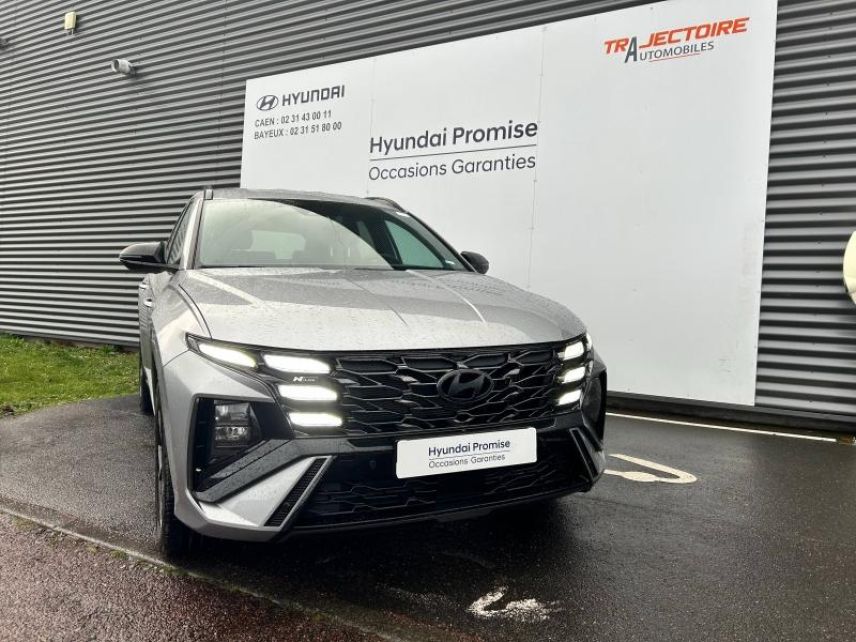 14112 : Hyundai Caen - Trajectoire Automobiles - HYUNDAI Tucson - Tucson - Shimmering Silver Métal - Traction - Hybride : Essence/Electrique