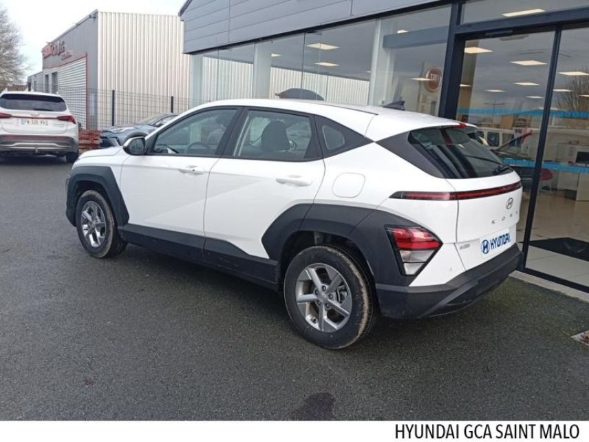 35400 : Hyundai Saint-Malo - GCA - HYUNDAI Kona - Kona - Atlas White - Traction - Hybride : Essence/Electrique