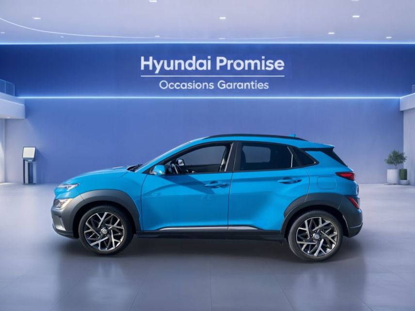 85000 : Hyundai MoceanRent | La Roche-sur-Yon - Océane Auto - HYUNDAI KONA HYBRID Executive - KONA - Bleu - Automate sequentiel - Essence / Courant électrique