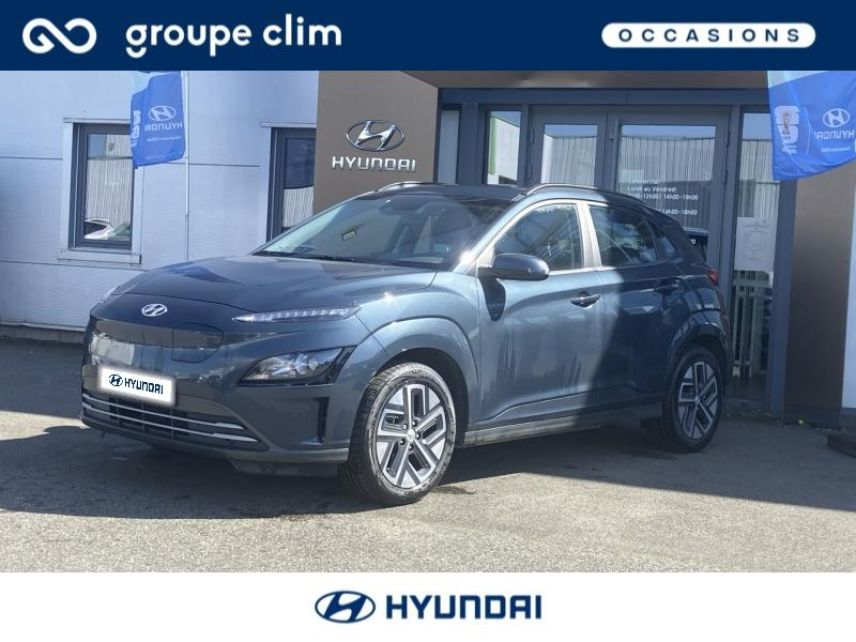 65000 : Hyundai - Groupe Clim - Tarbes - HYUNDAI Kona - Kona - Bleu - Traction - Electrique