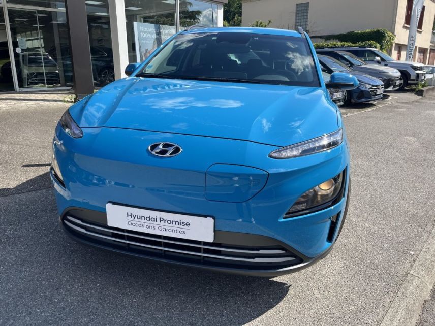 75010 : Hyundai Paris Nord - Goncourt Automobiles - HYUNDAI KONA ELECTRIC Intuitive - KONA ELECTRIQUE - Bleu - Automate à fonct. Continu - Courant électrique
