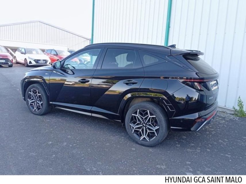 35400 : Hyundai Saint-Malo - GCA - HYUNDAI Tucson - Tucson - Serenity White Métal/Toit/rétros Black - Traction - Hybride : Essence/Electrique