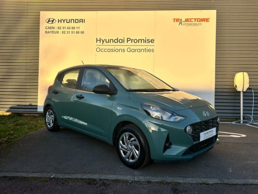 14112 : Hyundai Caen - Trajectoire Automobiles - HYUNDAI i10 - i10 - Vert - Traction - Essence