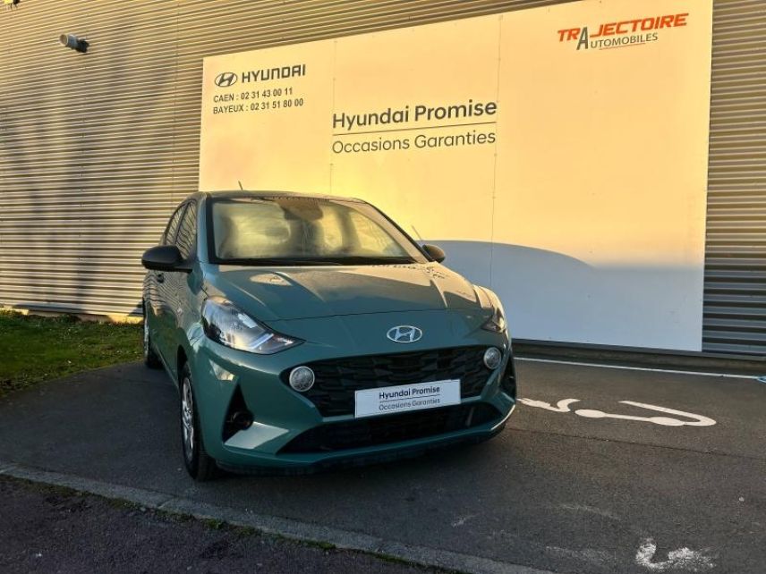 14112 : Hyundai Caen - Trajectoire Automobiles - HYUNDAI i10 - i10 - Vert - Traction - Essence