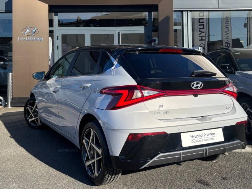 95100 : Hyundai Argenteuil - BNA - HYUNDAI i20 - i20 - Lumen Gray Métal/Toit+rétros Black - Traction - Essence/Micro-Hybride