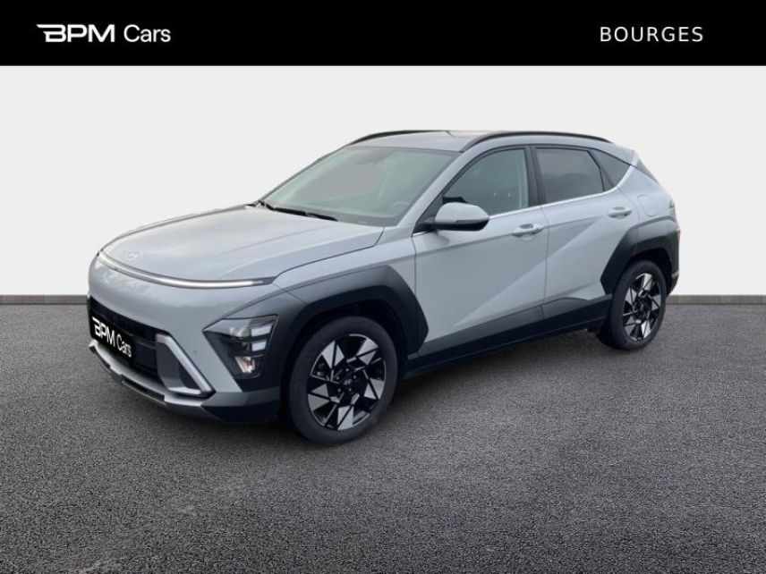 18230 : Hyundai Bourges - BPM Cars - HYUNDAI Kona - Kona - Cyber Gray métallisé - Traction - Hybride : Essence/Electrique