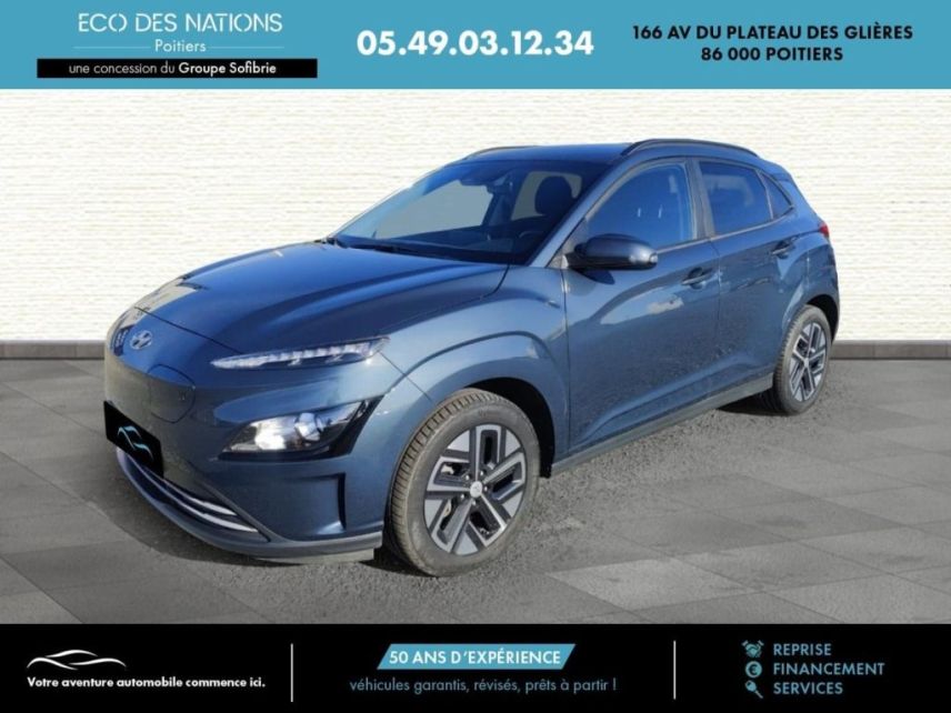 86000 : Hyundai Poitiers - Eco des Nations - HYUNDAI Kona - Kona - Bleu - Traction - Electrique