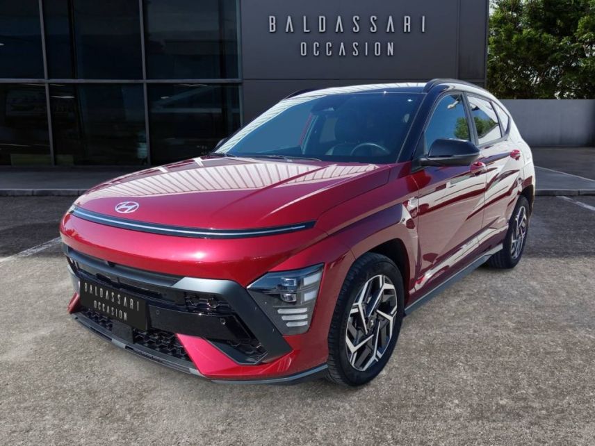 83130 : Hyundai Toulon - Autodif SAS - Groupe BALDASSARI - HYUNDAI KONA N Line Executive - KONA II - Rouge - Automate sequentiel - Essence / Courant électrique
