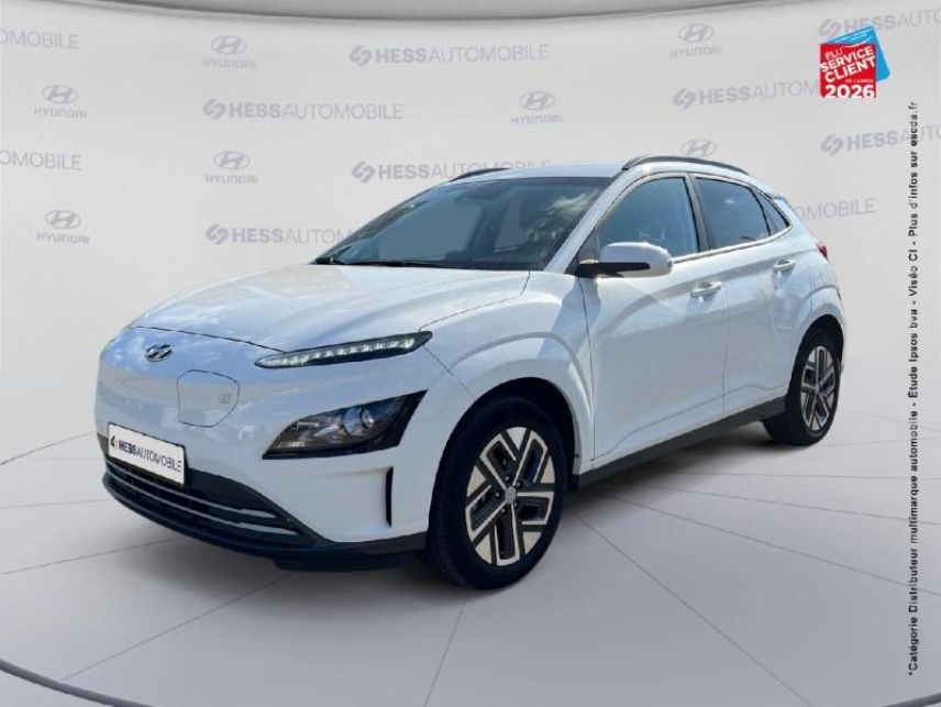 67800 : Hyundai Strasbourg - HESS Automobile - HYUNDAI Kona - Kona - Serenity White Métal - Traction - Electrique