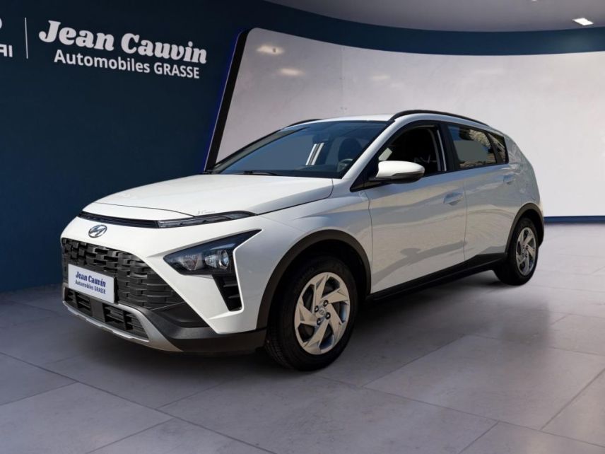 06130 : Hyundai Grasse - Garage Jean Cauvin - HYUNDAI BAYON Initia - BAYON - Blanc - Boîte manuelle - Essence sans plomb