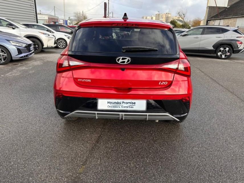 29200 : Hyundai Brest - Iroise Automobiles - HYUNDAI i20 - i20 - Dragon Red Métal - Traction - Essence