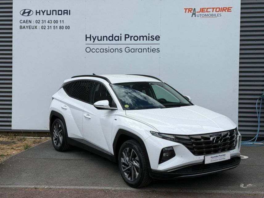 14112 : Hyundai Caen - Trajectoire Automobiles - HYUNDAI Tucson - Tucson - Serenity White Métal - Traction - Diesel/Micro-Hybride