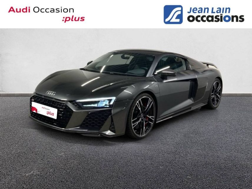 75010 : Hyundai Paris Nord - Goncourt Automobiles - AUDI R8 Performance Quattro - R8 II - GRIS DAYTONA - Automate sequentiel - Essence sans plomb