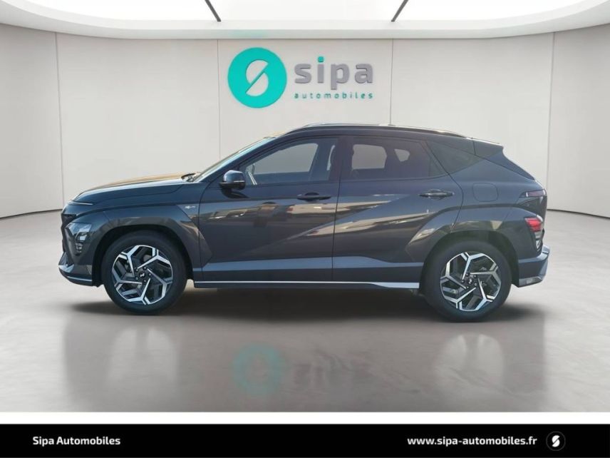 75010 : Hyundai Paris Nord - Goncourt Automobiles - HYUNDAI KONA N Line Executive - KONA II - GRIS - Automate sequentiel - Essence / Courant électrique