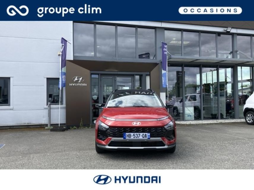 65000 : Hyundai - Groupe Clim - Tarbes - HYUNDAI Bayon - Bayon - Dragon Red Métal/Toit+rétros Black - Traction - Essence