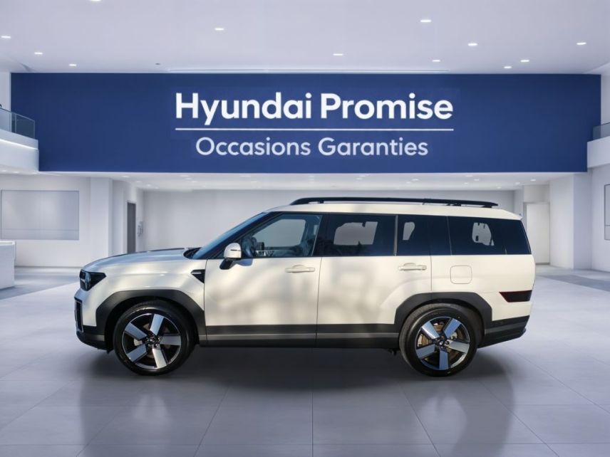 75010 : Hyundai Paris Nord - Goncourt Automobiles - HYUNDAI SANTA FE Executive - SANTA FE V - Blanc - Boîte automatique - Essence / Courant électrique