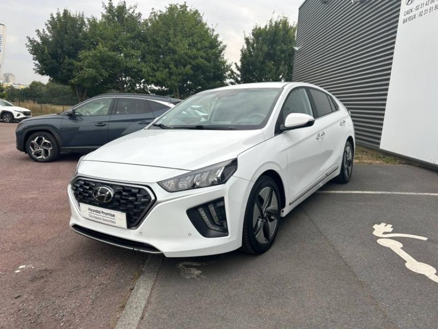 14112 : Hyundai Caen - Trajectoire Automobiles - HYUNDAI Ioniq - Ioniq - Polar White - Traction - Hybride : Essence/Electrique
