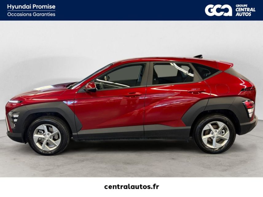 69190 : Hyundai Lyon Sud - Groupe Central Autos - HYUNDAI KONA Intuitive - KONA II - Rouge - Automate sequentiel - Essence / Courant électrique