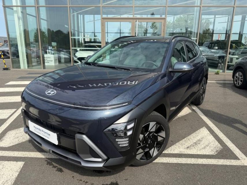 37540 : Hyundai Tours - EOS des Nations - HYUNDAI Kona - Kona - Denim Blue perlé métallisé - Traction - Hybride : Essence/Electrique