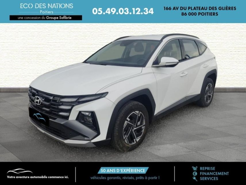 86000 : Hyundai Poitiers - Eco des Nations - HYUNDAI Tucson - Tucson - Blanc - Traction - Hybride : Essence/Electrique