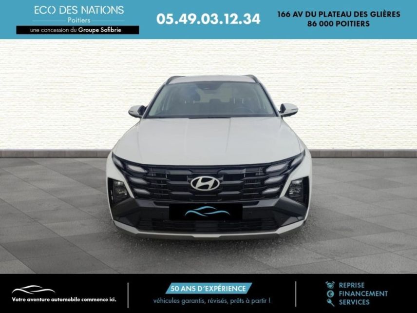 86000 : Hyundai Poitiers - Eco des Nations - HYUNDAI Tucson - Tucson - Blanc - Traction - Hybride : Essence/Electrique