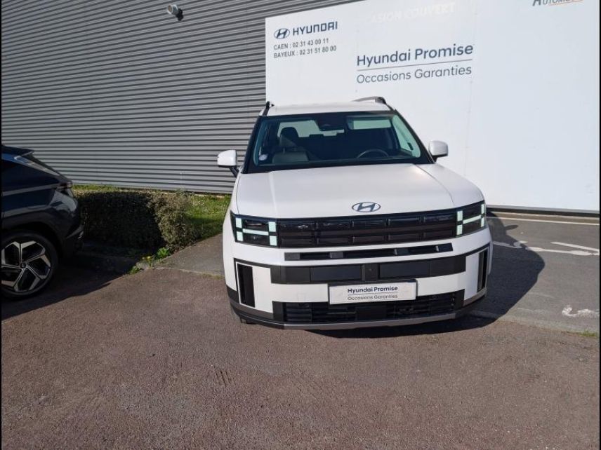 14112 : Hyundai Caen - Trajectoire Automobiles - HYUNDAI Santa Fe - Santa Fe - Creamy White Mate - Transmission intégrale - Hybride rechargeable : Essence/Electrique