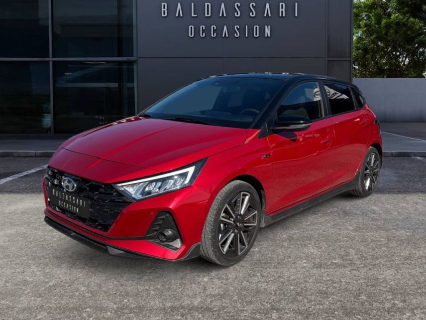 75010 : Hyundai Paris Nord - Goncourt Automobiles - HYUNDAI i20 N Line Michel Vaillant - i20 III - Rouge - Automate sequentiel - Essence sans plomb