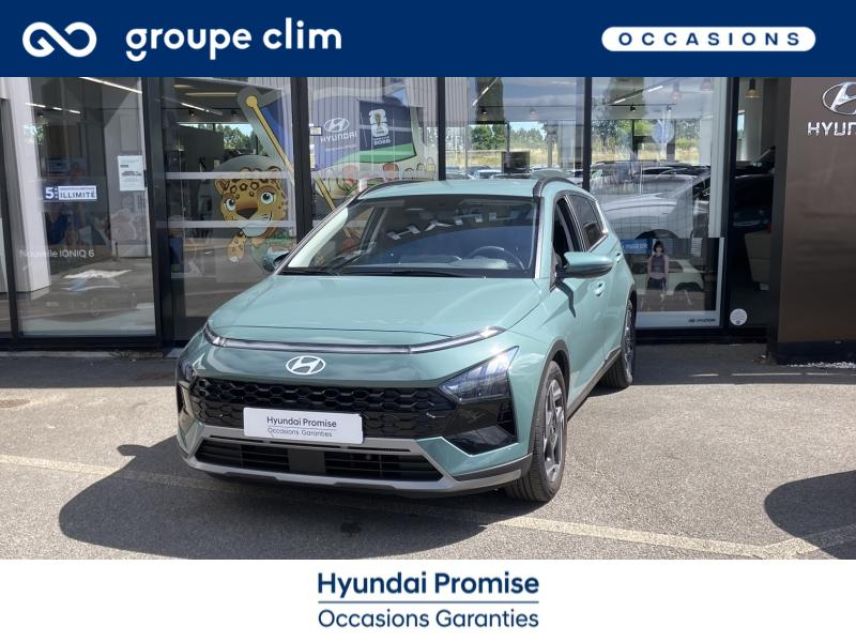 40990 : Hyundai - Groupe Clim - Dax - HYUNDAI Bayon - Bayon - Mangrove Green Métal/Toit+rétros Black - Traction - Essence