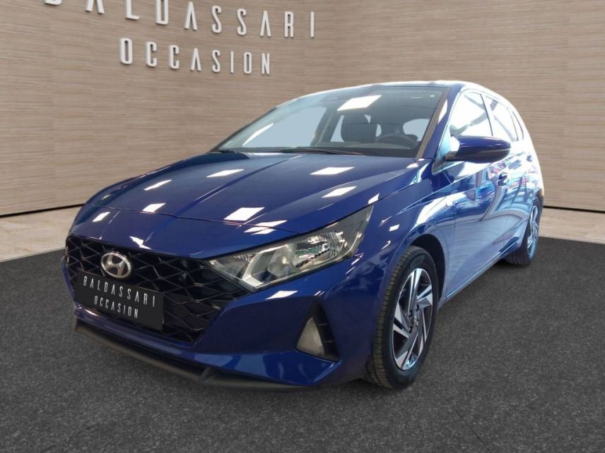 75010 : Hyundai Paris Nord - Goncourt Automobiles - HYUNDAI i20 Intuitive - i20 III - Bleu - Boîte manuelle - Essence sans plomb