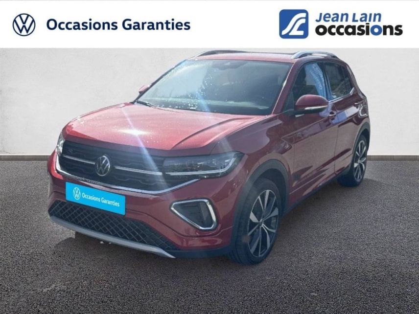 75010 : Hyundai Paris Nord - Goncourt Automobiles - VOLKSWAGEN T-CROSS R-Line - T-CROSS - ROUGE ROI - Automate sequentiel - Essence sans plomb