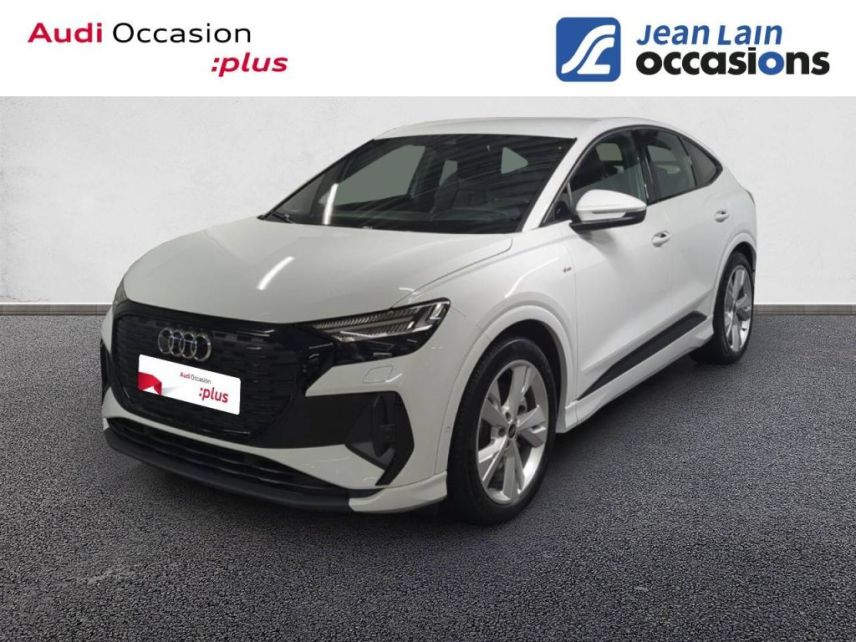 75010 : Hyundai Paris Nord - Goncourt Automobiles - AUDI Q4 E-TRON SPORTBACK S line - Q4 E-TRON - BLANC GLACIER METALLISE - Automate à fonct. Continu - Courant électrique