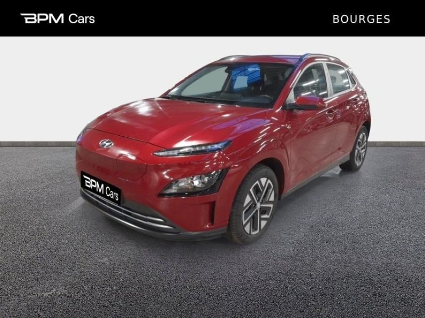 18230 : Hyundai Bourges - BPM Cars - HYUNDAI Kona - Kona - Sunset Red Métal - Traction - Electrique