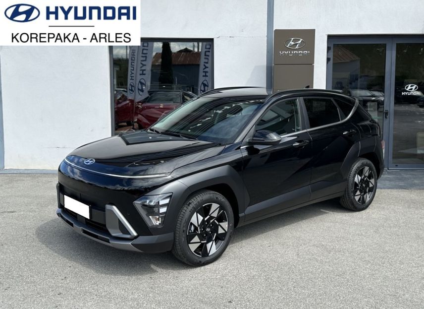13200 : HYUNDAI Arles - Lexa Automobile - HYUNDAI KONA Creative - KONA II - Noir - Automate sequentiel - Essence / Courant électrique