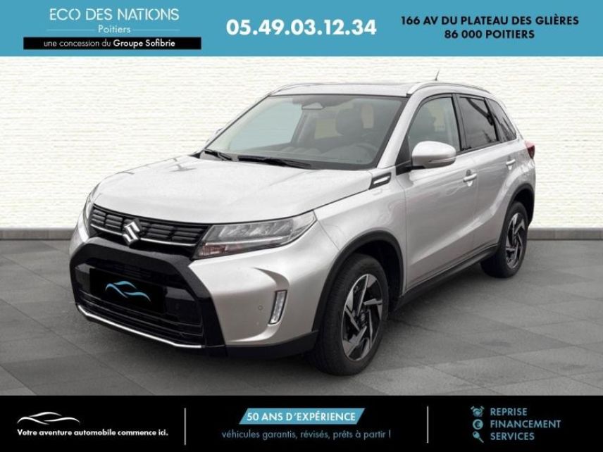 86000 : Hyundai Poitiers - Eco des Nations - SUZUKI Vitara - Vitara - Gris clair - Traction - Essence/Micro-Hybride