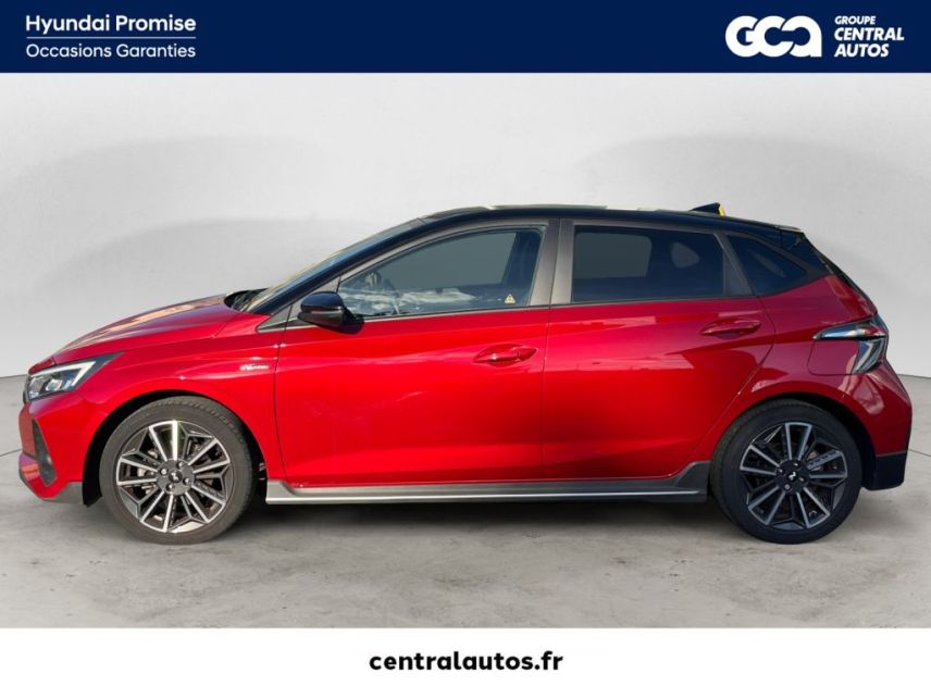 75010 : Hyundai Paris Nord - Goncourt Automobiles - HYUNDAI i20 N Line Creative - i20 III - Rouge - Automate sequentiel - Essence sans plomb