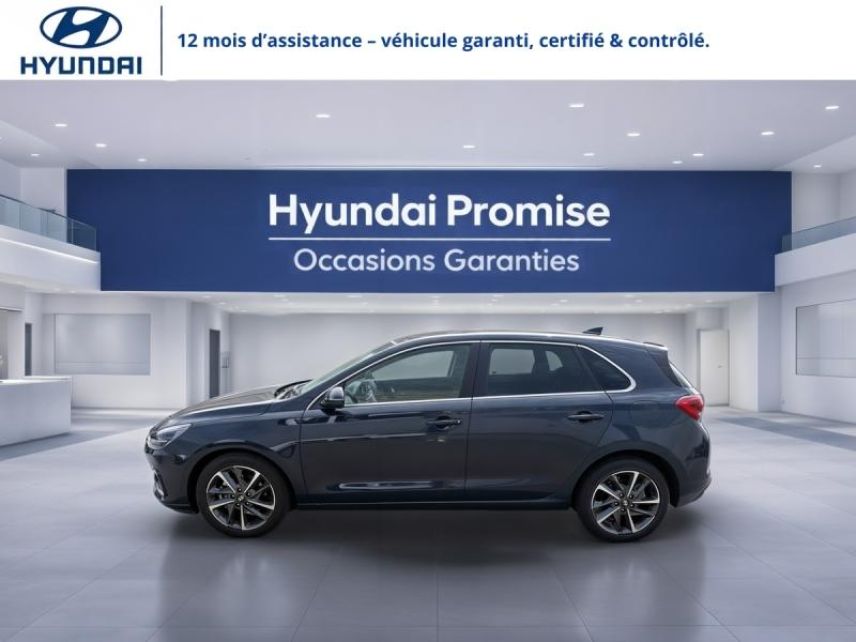 29200 : Hyundai Brest - Iroise Automobiles - HYUNDAI i30 - i30 - Sailing Blue métal - Traction - Essence