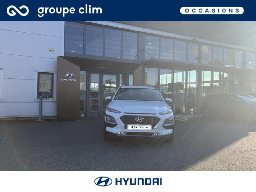 65000 : Hyundai Tarbes i-AUTO - HYUNDAI Kona - Kona - Chalk White Métal - Transmission intégrale - Diesel