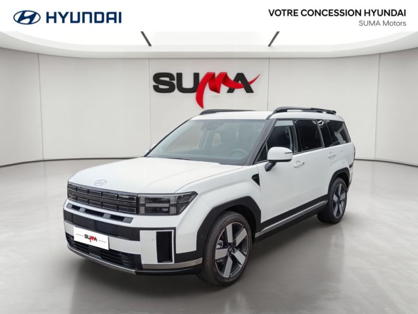 75010 : Hyundai Paris Nord - Goncourt Automobiles - HYUNDAI SANTA FE Executive - SANTA FE V - CREAMY WHITE MAT - Boîte automatique - Essence / Courant électrique