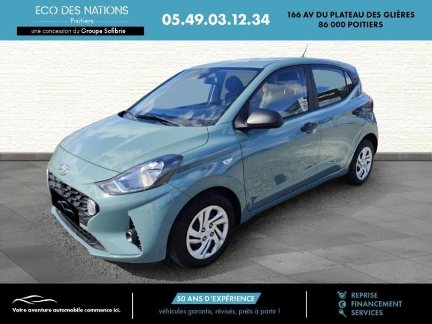 86000 : Hyundai Poitiers - Eco des Nations - HYUNDAI i10 - i10 - Vert clair - Traction - Essence