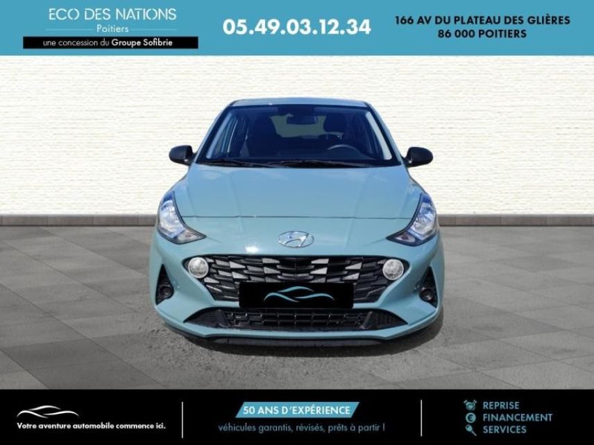 86000 : Hyundai Poitiers - Eco des Nations - HYUNDAI i10 - i10 - Vert clair - Traction - Essence