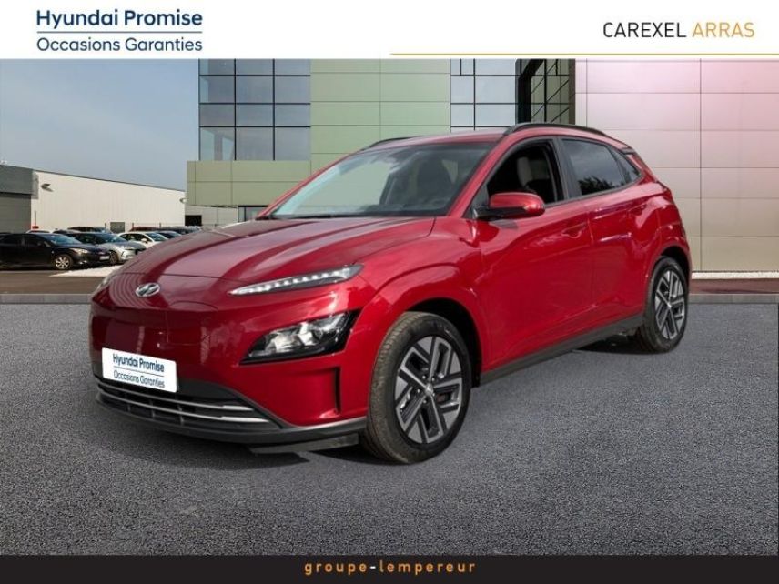 62800 : Hyundai Lens - Groupe Lempereur - HYUNDAI Kona - Kona - Sunset Red Métal - Traction - Electrique