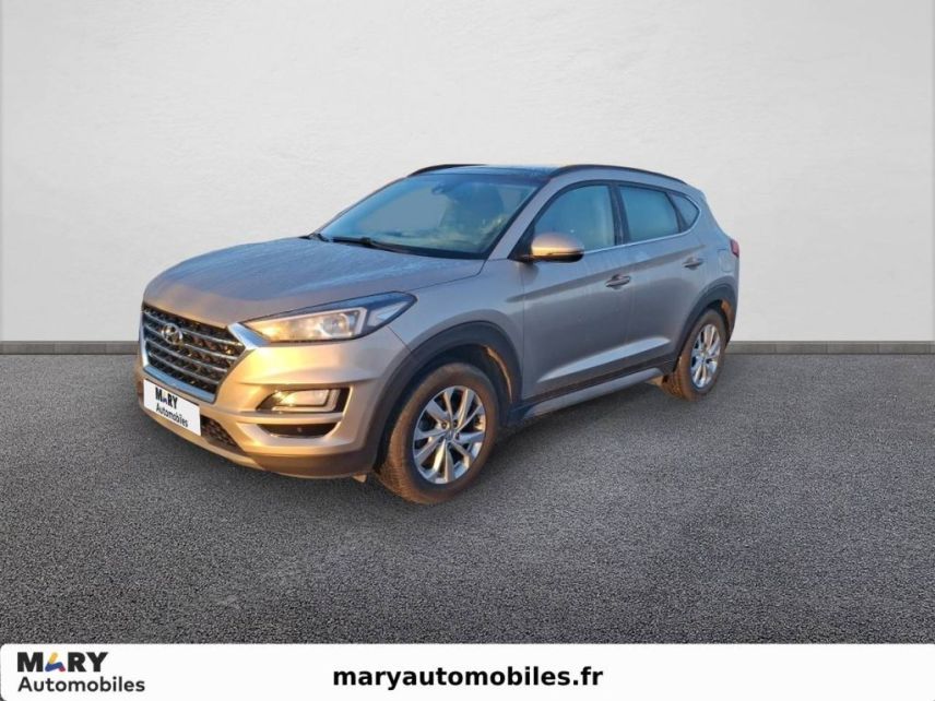 75010 : Hyundai Paris Nord - Goncourt Automobiles - HYUNDAI TUCSON Intuitive - TUCSON III - Blanc - Boîte manuelle - Diesel