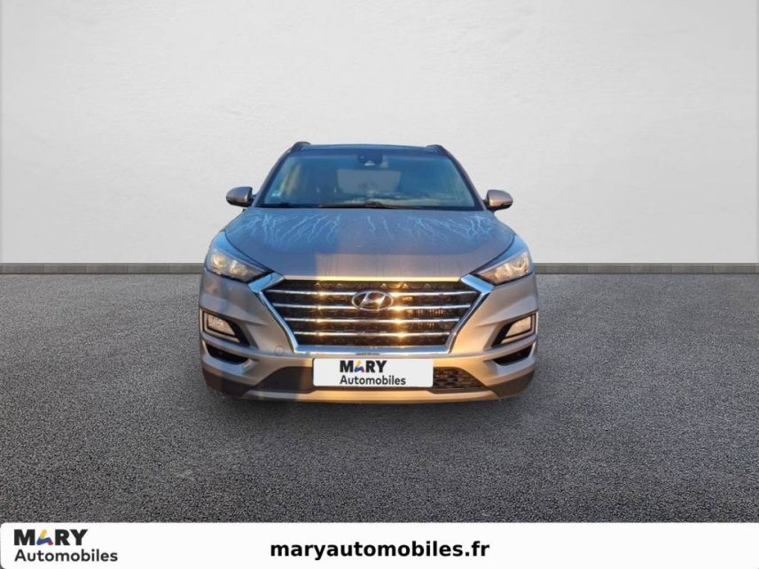 75010 : Hyundai Paris Nord - Goncourt Automobiles - HYUNDAI TUCSON Intuitive - TUCSON III - Blanc - Boîte manuelle - Diesel