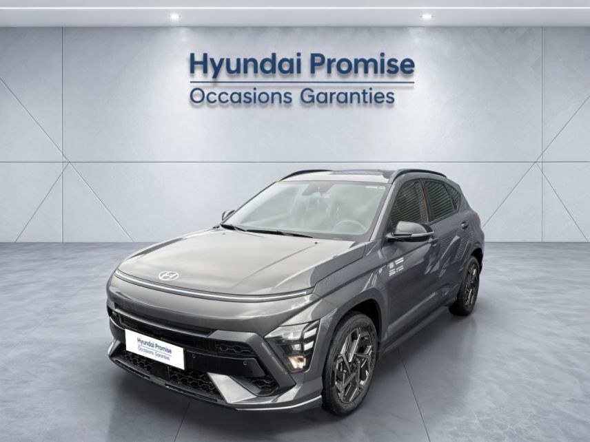 85000 : Hyundai MoceanRent | La Roche-sur-Yon - Océane Auto - HYUNDAI KONA N Line Ultime Edition - KONA II - Gris - Automate sequentiel - Essence / Courant électrique