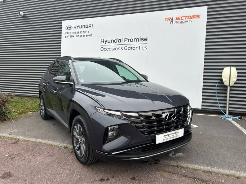 14112 : Hyundai Caen - Trajectoire Automobiles - HYUNDAI Tucson - Tucson - Teal Blue Métal - Traction - Hybride : Essence/Electrique