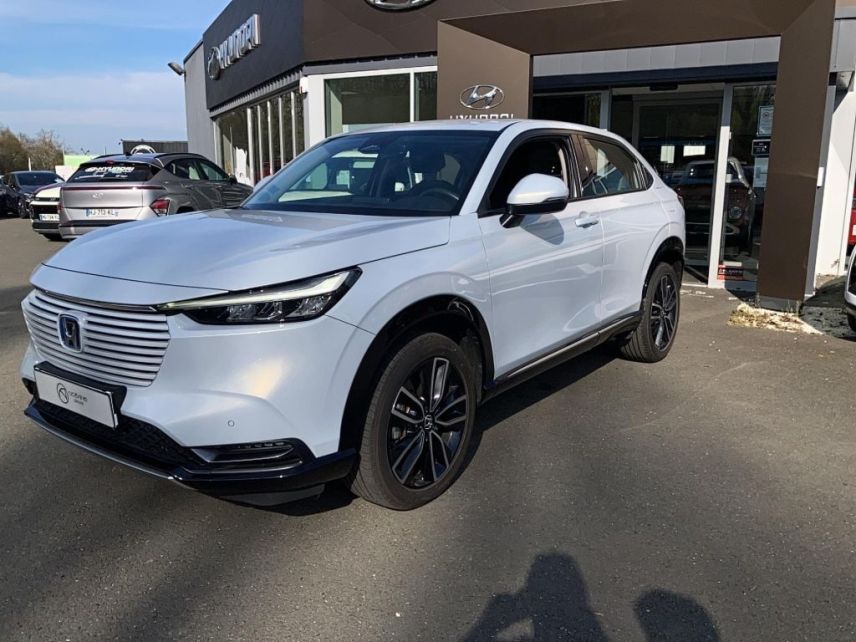 75010 : Hyundai Paris Nord - Goncourt Automobiles - HONDA HR-V E:HEV Advance - HR-V III - Blanc - Automate à fonct. Continu - Essence / Courant électrique