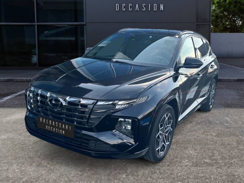 75010 : Hyundai Paris Nord - Goncourt Automobiles - HYUNDAI TUCSON N Line Executive - TUCSON IV - Noir - Boîte automatique - Essence / Courant électrique