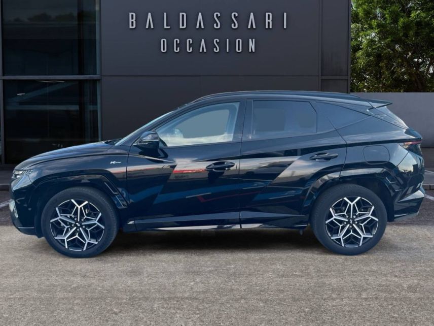 75010 : Hyundai Paris Nord - Goncourt Automobiles - HYUNDAI TUCSON N Line Executive - TUCSON IV - Noir - Boîte automatique - Essence / Courant électrique