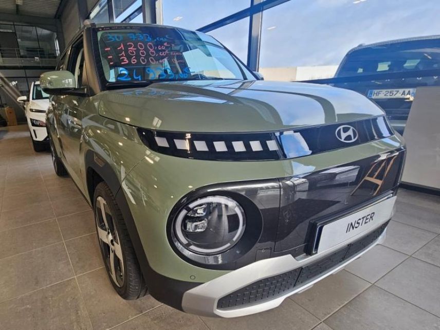 41000 : Hyundai Blois - Mondial Auto - HYUNDAI Inster - Inster - Tomboy Khaki - Traction - Electrique